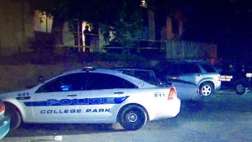 A woman was found shot to death in College Park. (Credit: Channel 2 Action News)
