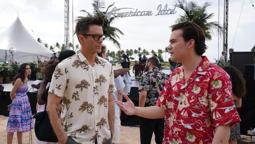 AMERICAN IDOL - "310 (Hawaii Showcase and Final Judgment Part #2)" - "American Idol'''s previously recorded Hawaii Showcase concludes the Final Judgment round at Aulani, A Disney Resort & Spa in Ko Olina, Hawai'i, SUNDAY, APRIL 5 (8:00-10:00 p.m. EDT), on ABC. The remaining top 40 contestants perform in a concert showcasing their artistry before awaiting their final judgment for a spot in the coveted top 20. Tune in to watch as the remaining top 40 leave the judges with difficult, heartbreaking decisions and a shocking first-ever twist in the show's history for two contestants that no one saw coming. (ABC/Karen Neal)
BOBBY BONES, JONNY WEST