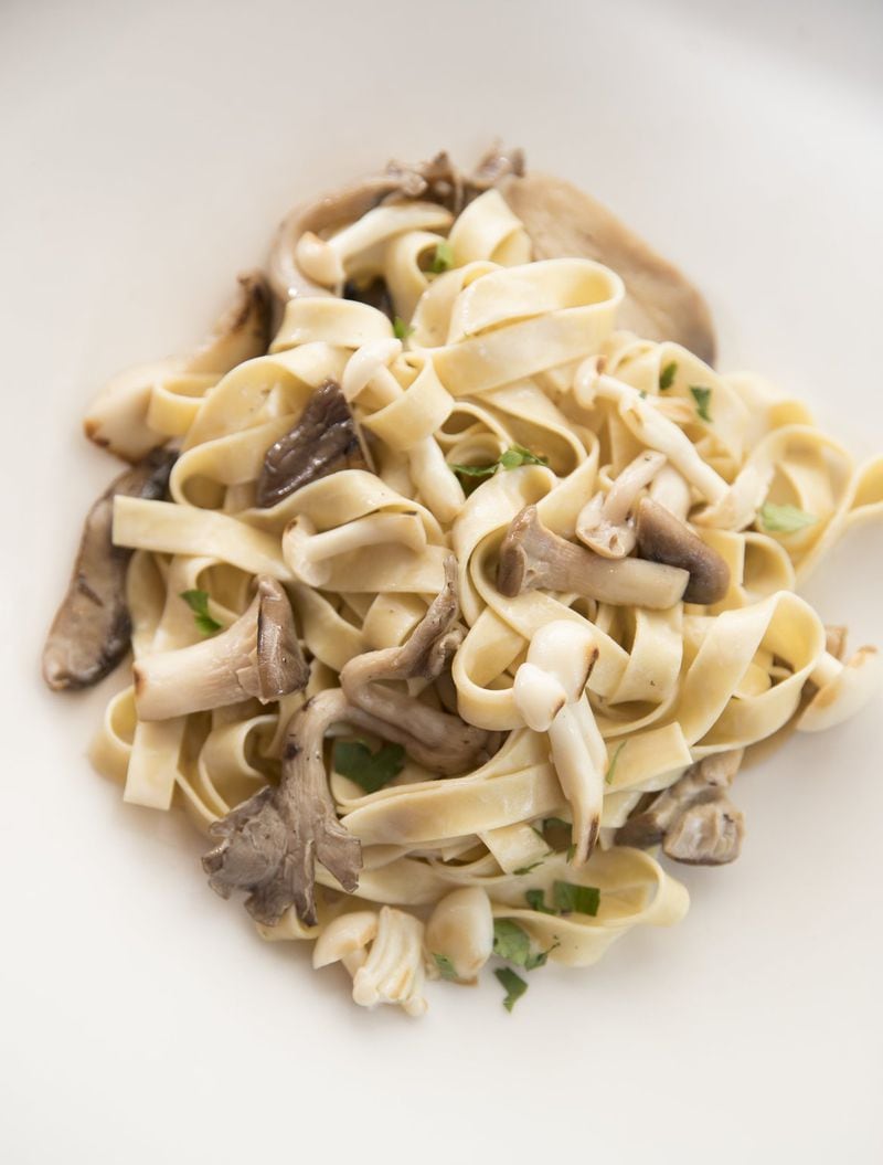 Sotto Sotto’s tagliatelle ai funghi is made with wild mushrooms, garlic and cream. CONTRIBUTED BY SOTTO SOTTO