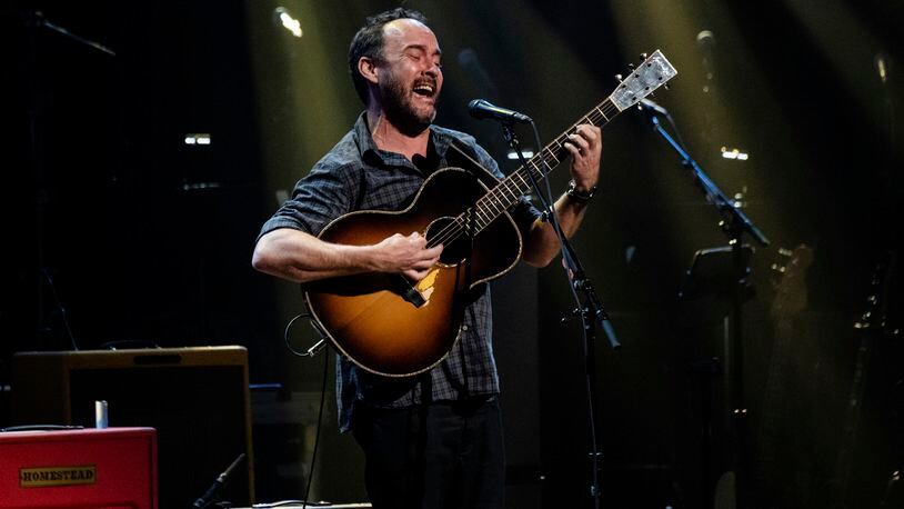 Dave Matthews, shown at Love Rocks NYC!, a Benefit Concert for God's Love We Deliver at the Beacon Theatre in March 2020, was a headliner of the "Georgia Comes Alive" virtual festival. (Photo by Amy Harris/Invision/AP)