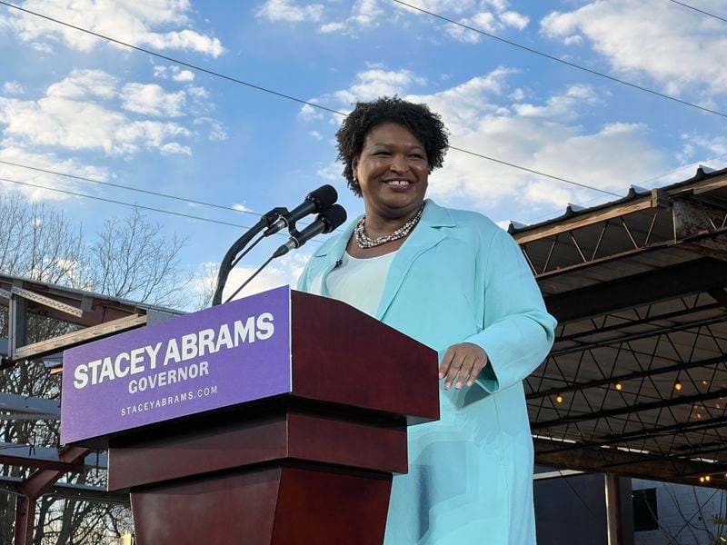 Democrat Stacey Abrams returned to the campaign trail this past week for the first time since she formally announced she was making another run for governor.