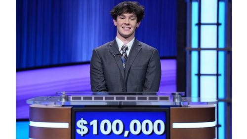 Justin Bolsen, a Canton resident who attends Brown University, won $100,000 in the 2023 High School Reunion Tournament that concluded Thursday, March 9, 2023. JEOPARDY