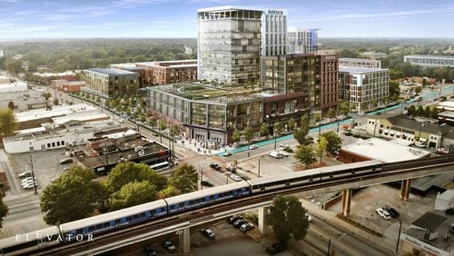 Atlanta-based developer Elevator City Partners released new renderings of for the $400 million Mall West End redevelopment.