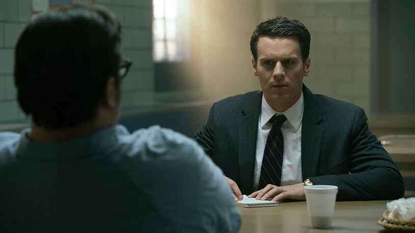 The fictional Netflix show "Mindhunter" follows two FBI agents in the early days of their research into serial killers, interviewing them to find patterns to deter future crimes. The show premiered in October 2017.