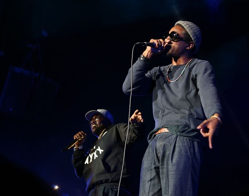  OutKast reunited at the ONE MusicFest in Atlanta in 2016. Photo: Akili-Casundria Ramsess/Special to the AJC