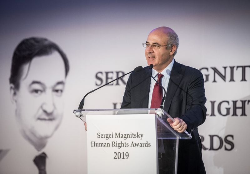 Bill Browder, author and hedge-fund manager has campaigned for laws that freeze the foreign assets of dictators such as Vladimir Putin. His effort, he said, is dedicated to his former tax attorney, Sergei Magnitsky, who was murdered in prison. "He was killed because he worked for me." Photos: courtesy Bill Browder