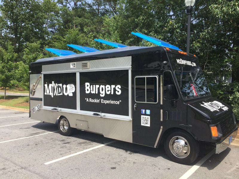 You can get your Mix’d Up burger fix from the food truck at Saturday’s Atlanta Street Food Festival. CONTRIBUTED BY BRETT EANES