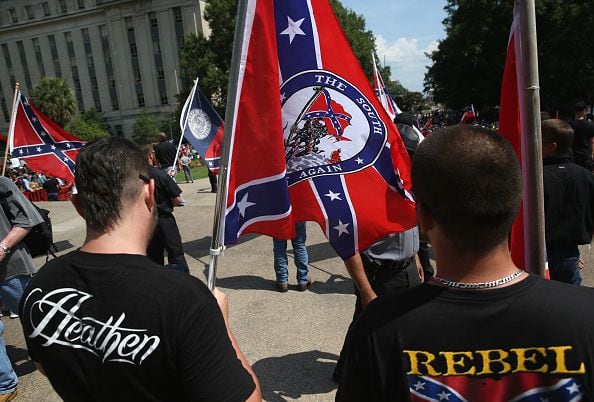 KKK rallies at South Carolina Statehouse