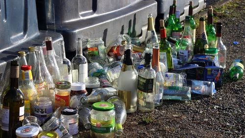 DeKalb County also no longer accepts glass in the curbside recycling program.