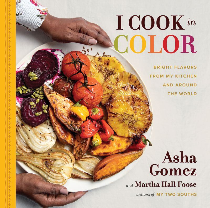 You can get edible gift ideas from "I Cook in Color" by Asha Gomez and Martha Foose. Courtesy of Running Press
