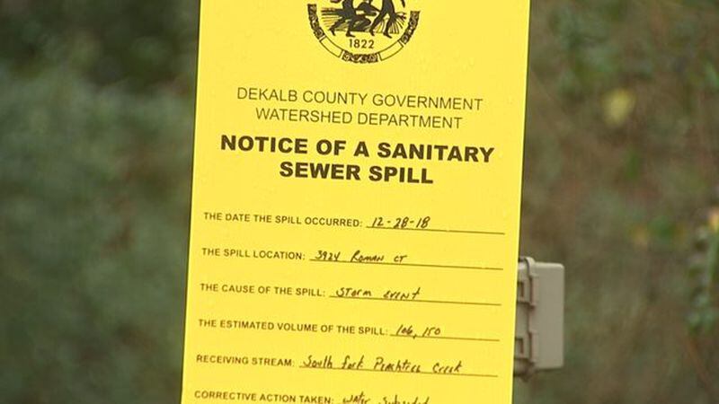 Storms in recent years have led to sewage overflows in DeKalb.