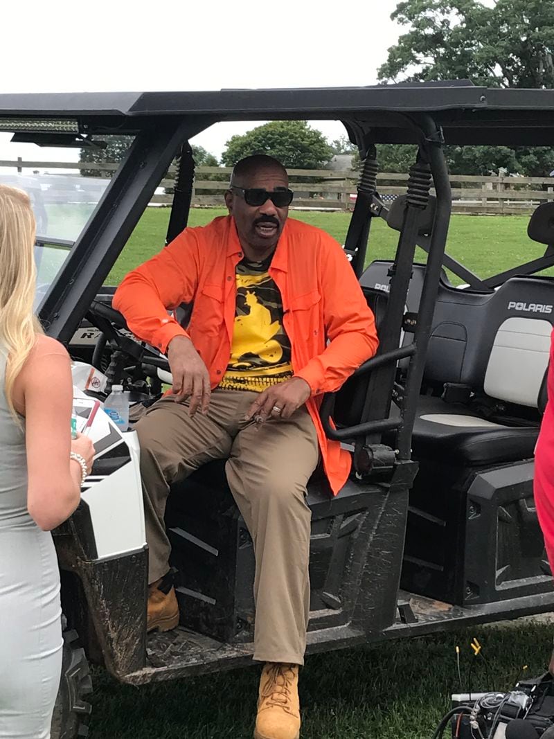  Steve Harvey is in Atlanta this weekend for his annual mentorship program to help at-risk male teens. CREDIT: Rodney Ho/rho@ajc.com