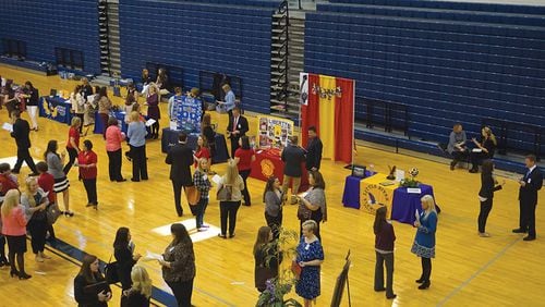 More than 500 candidates attended last year’s job fair held by the Cherokee County School District. CHEROKEE COUNTY SCHOOLS