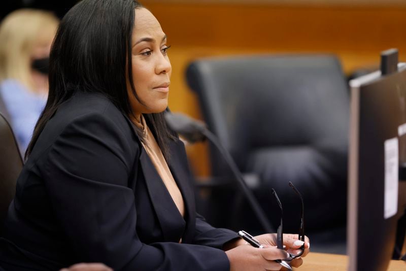 Fulton County District Attorney Fani Willis opposed a bill that Gov. Brian Kemp will sign into law today. Senate Bill 92 creates a state-appointed council over local elected prosecutors. (Miguel Martinez for the AJC)