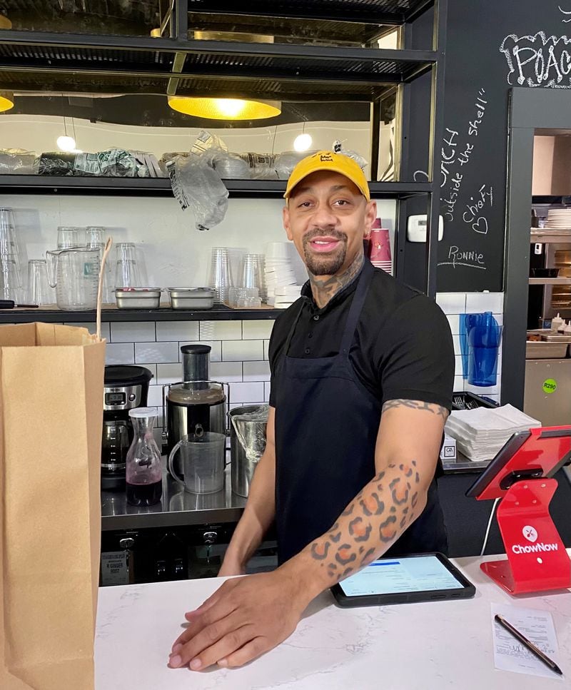 Ronnie Marrow is one of the owners of Poach Social in Summerhill. Wendell Brock for The Atlanta Journal-Constitution