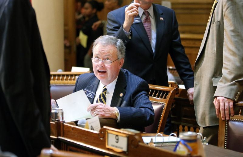 State Sen. John Wilkinson, R-Toccoa, at the state Capitol in Atlanta on February 19, 2013. JASON GETZ / AJC file photo