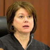 Cobb County Superior Court Judge Mary Staley Clark, who presided over the 2016 murder trial of Justin Ross Harris, has denied Harris' motion for a new trial in his toddler son's hot-car death. (KENT D. JOHNSON/ AJC file photo)