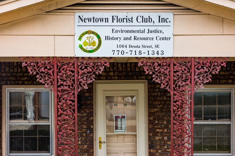 The Newtown Florist Club began as a social club and has grown into an environmental justice organization fighting for the Black community built on a landfill and surrounded by industrial factories in Gainesville. Many residents have contracted cancer or lupus. The organization still tracks all those who lived in the area as children and document illness and death.  (Jenni Girtman for The Atlanta Journal-Constitution)