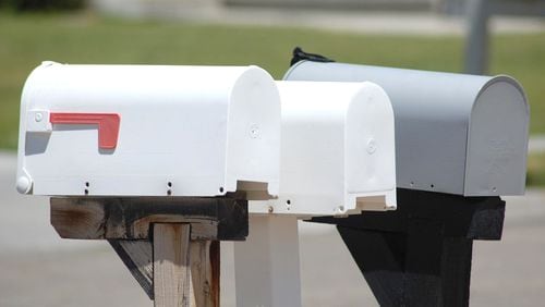 They may not be as sturdy or durable as mailboxes of brick or stone, but mailboxes on wooden posts are preferred by Roswell because they break away when hit by a vehicle.