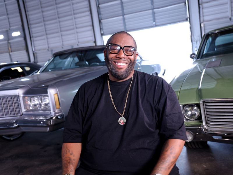 ATLANTA June 6, 2023: Atlanta rapper and activist Killer Mike discusses his hip-hop legacy and new album "Michael," which was released on June 16, 2023. (Tyson A. Horne / tyson.horne@ajc.com)