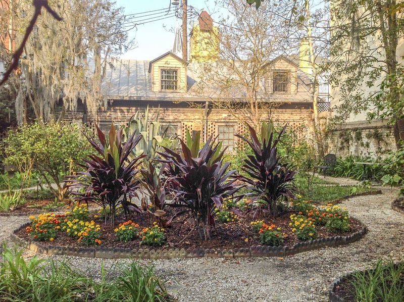 The Juliette Gordon Low birthplace and childhood home in Savannah boasted a garden designed by the first female landscape architect registered in Georgia. CONTRIBUTED: CHARLES BIRNBAUM