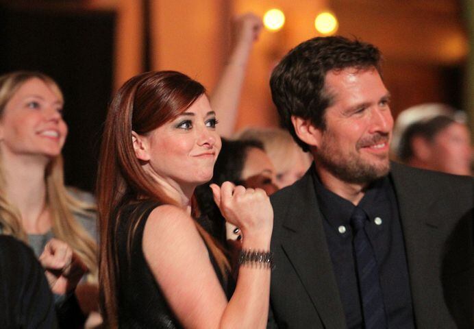 Allyson Hannigan and Alexis Denisof have been married after meeting on Buffy The Vampire Slayer.