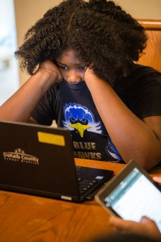 Some metro Atlanta students locked out of virtual classrooms