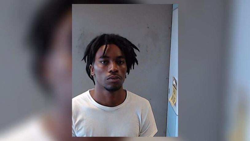 Aurion Johnson, a 22-year-old from Stone Mountain, was arrested Tuesday on a murder charge stemming from a March 31 shooting death.