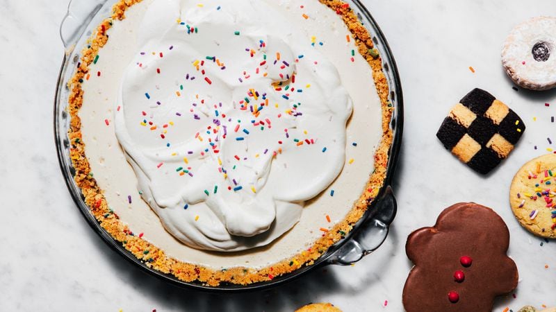 Christmas Cookie and Eggnog Pie from Epicurious. (Courtesy of Chelsea Kyle)