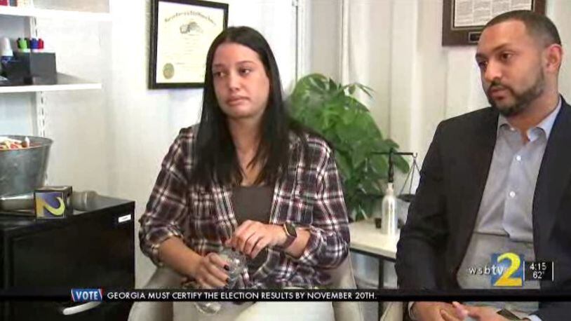Brittany Correri (left) said she was afraid her date would kill her during the attack.