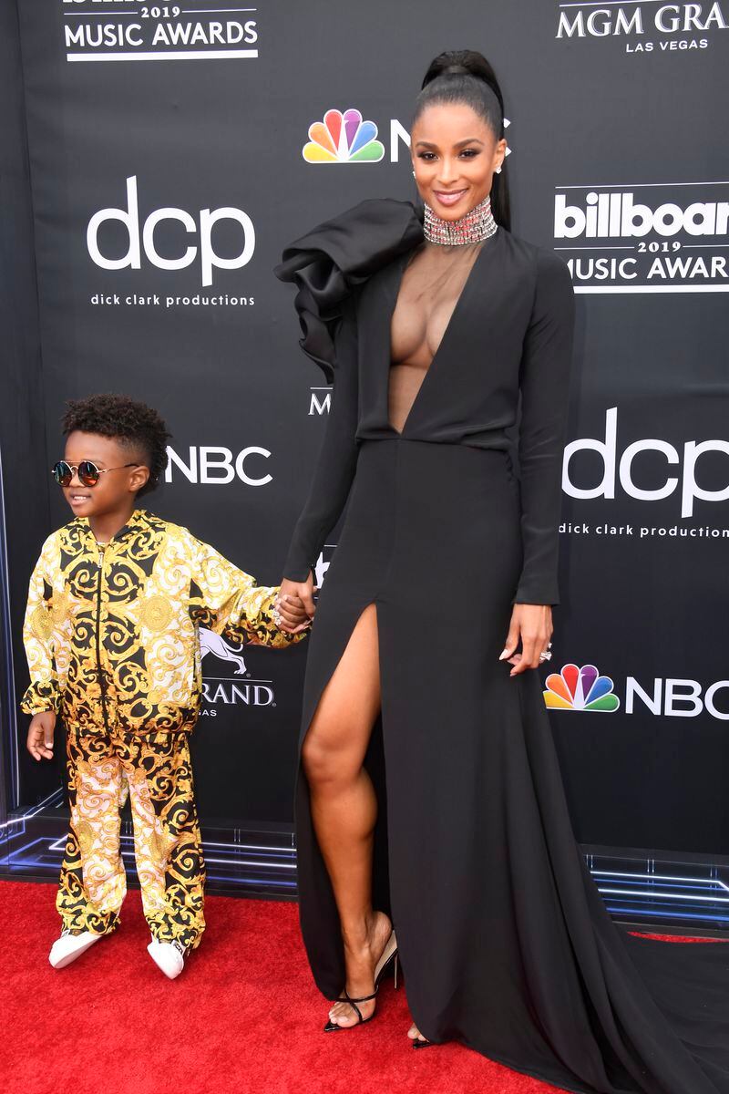 LAS VEGAS, NEVADA - MAY 01: (L-R) Future Zahir Wilburn and Ciara attend the 2019 Billboard Music Awards at MGM Grand Garden Arena on May 01, 2019 in Las Vegas, Nevada. (Photo by Frazer Harrison/Getty Images)