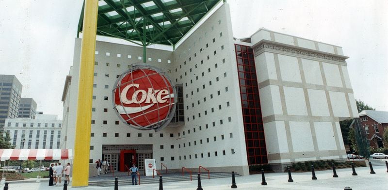 900802 - ATLANTA, GA -- The World of Coca-Cola building. (Ron Hoskins / Special)