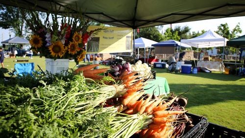 Norcross community market receives grant from AgSouth farm credit. Courtesy Norcross Community Market