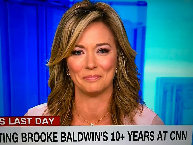 Westminster Schools grad and Atlanta native Brooke Baldwin bids farewell on CNN Friday, April 16, 2021. CNN