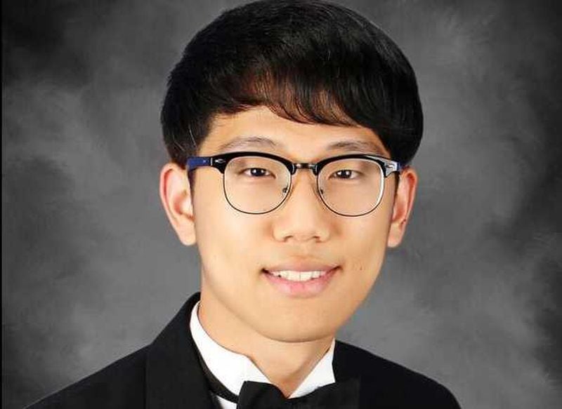 Suk Joon Na is the 2017 valedictorian of Gwinnett County's Duluth High School. PHOTO CONTRIBUTED