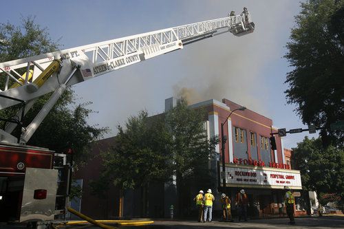 Fire guts Georgia Theatre in Athens