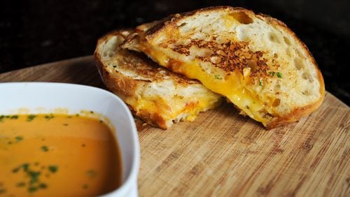 The grilled Cheese Sandwich- ( this one with applewood smoked cheddar) will be celebrated this weekend. (BECKY STEIN/special)