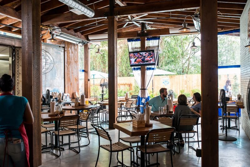 Bluetop in Chamblee has a design that melds the indoors and outdoors. CONTRIBUTED BY MIA YAKEL