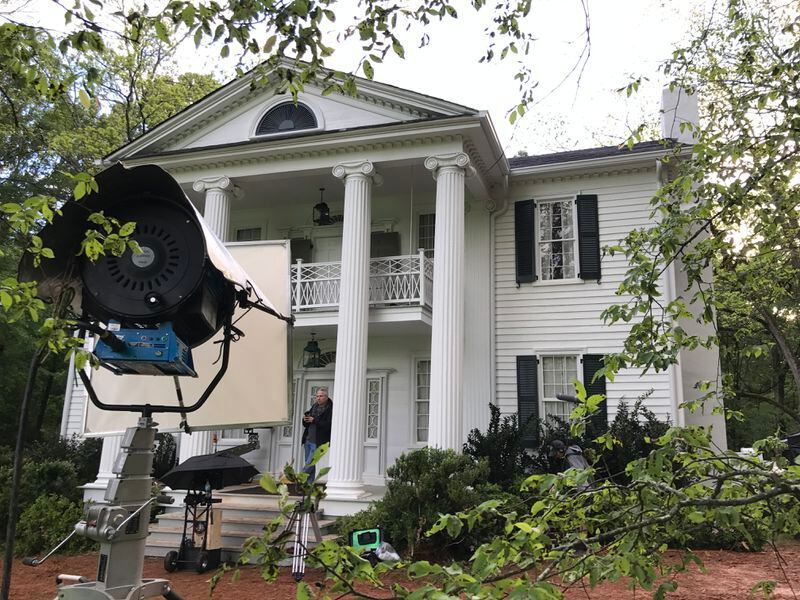  The Phelps Mansion in Oxford, GA was the site for an episode of "Lore"" starring Robert Patrick. This was shot on April 24, 2017. CREDIT: Rodney Ho/rho@ajc.com