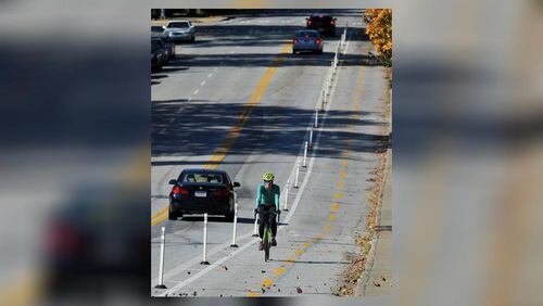 Not everyone is enthusiastic about the idea of bike lanes as a political issue, some Atlanta mayoral candidates say.