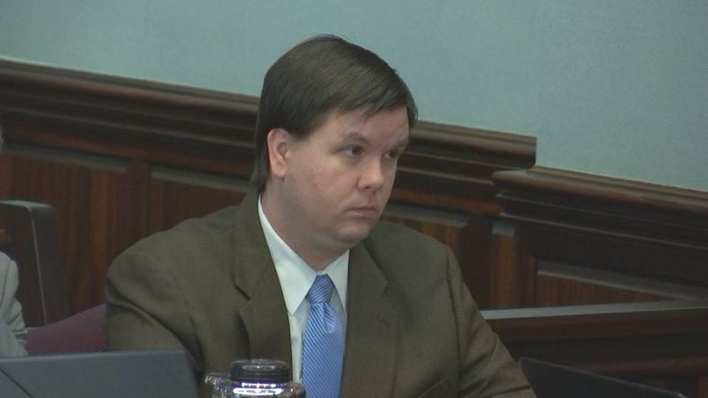 Justin Ross Harris arrives in court for another day of defense testimony in his murder trial at the Glynn County Courthouse in Brunswick, Ga., on Wednesday, Nov. 2, 2016. (screen capture via WSB-TV)
