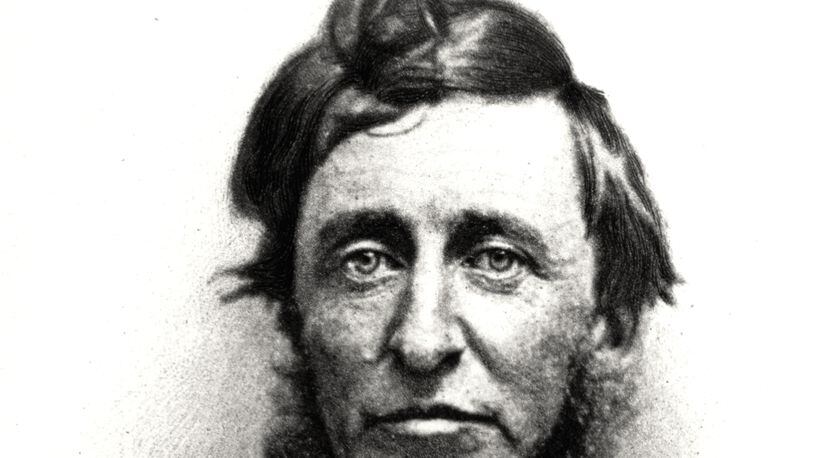 Henry David Thoreau, the Concord, Mass., naturalist and author who set out on what would be a two-year experiment to live a life of self-sufficiency in Walden Woods. MUST CREDIT: Courtesy of The Walden Woods Project