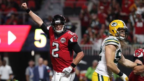 Matt Ryan led the Falcons past the Packers on Sunday.