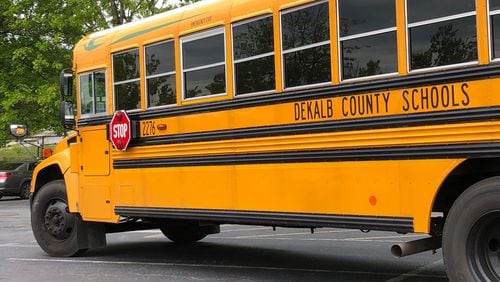 The DeKalb County School District is investigating a fight that allegedly took place on an elementary school bus.