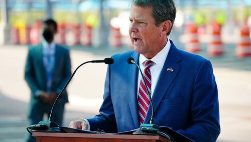 Georgia Gov. Brian Kemp signed a $30.2 billion  spending plan for the fiscal year that begins July 1. The budget includes $2,000 raises for educators, fulfilling Kemp's 2018 campaign promise to boost their pay by $5,000 over the course of his first term. (Elijah Nouvelage/Getty Images/TNS)