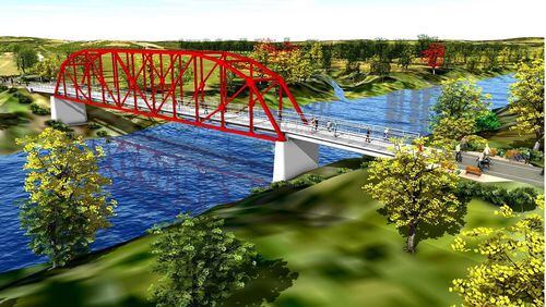 Construction begins with utility work for the Rogers Bridge Project in Duluth. (Courtesy City of Duluth)