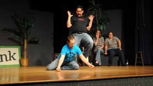Expect unexpected laughs when members of the iThink Improv Group present “Whose Line Is It Anyway, Woodstock?” CONTRIBUTED BY ITHINK IMPROV GROUP