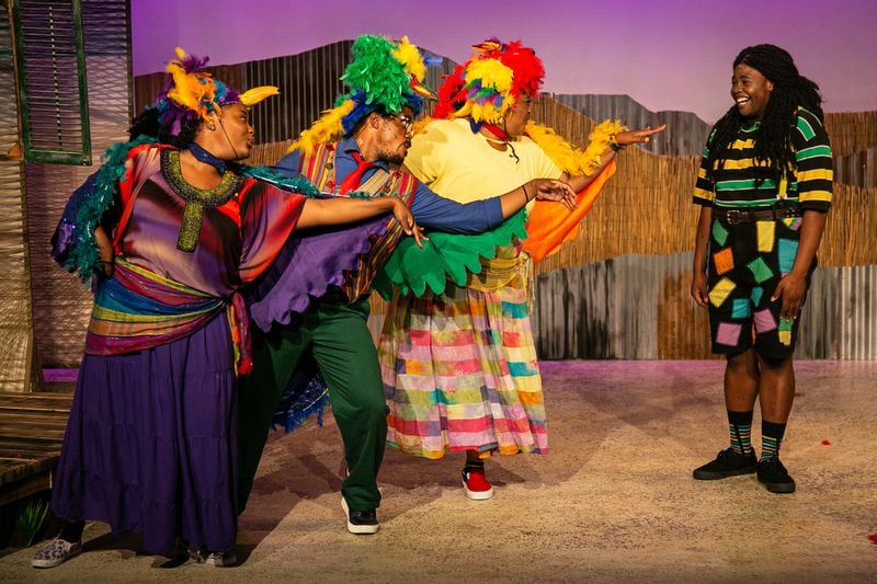 Synchronicity Theatre brings back its hit children's show "Bob Marley's Three Little Birds."
