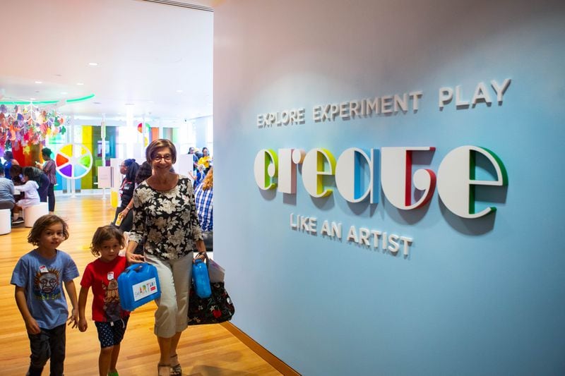 The High Museum of Art has a variety of activities to keep children engaged in the arts while on a staycation. 
(Courtesy of the High Museum of Art)