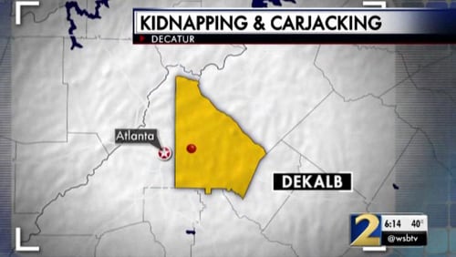 A teenager told police she was kidnapped in Decatur, forced to drive to northwest Atlanta and sexually assaulted before being left on the side of the road.